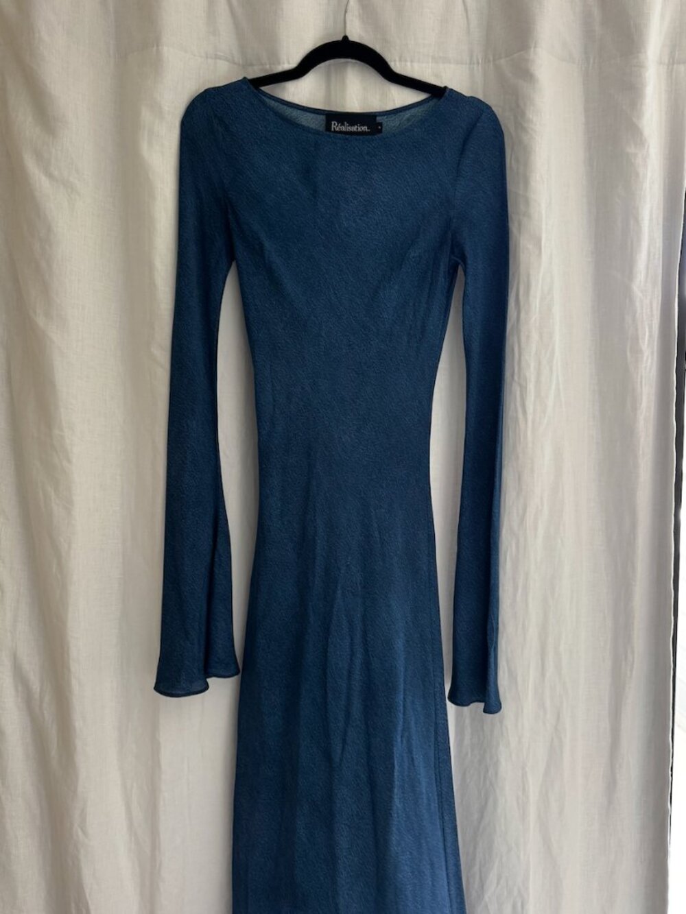Realisation Par Gia Dress - Denim - Picture 4 of 4